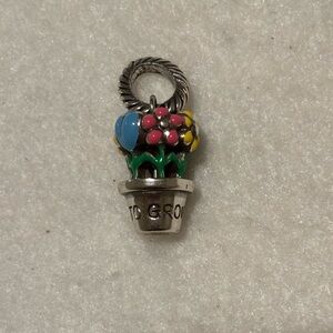 Brighton To Grow Love Pot of Flowers Charm